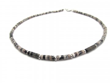 Ketting greystone Edelsteen