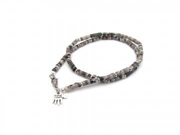 Ketting greystone Edelsteen