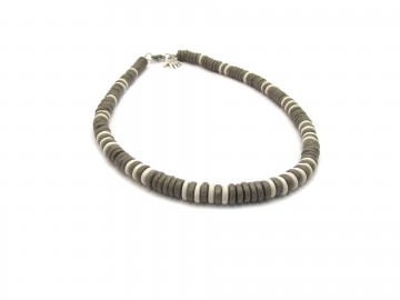 Ketting just like dad grey Metallic