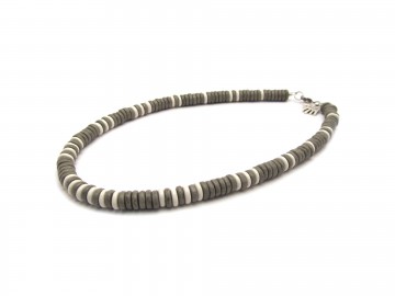 Ketting just like dad grey Metallic