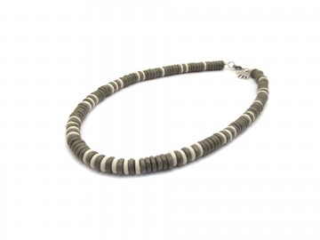 Ketting just like dad grey Metallic