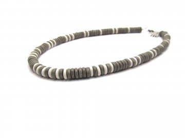 Ketting just like dad grey Metallic