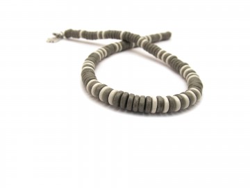 Ketting just like dad grey Metallic