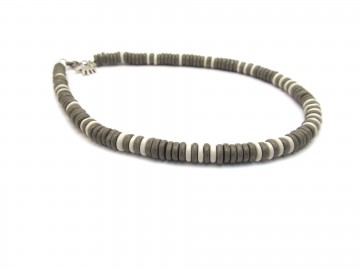 Ketting just like dad grey Metallic