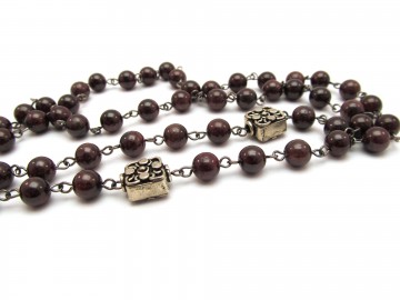 Ketting lotus granaat