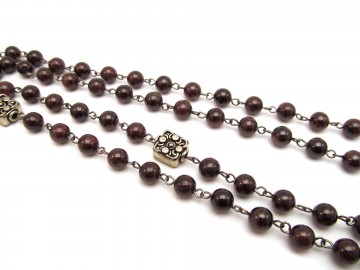 Ketting lotus granaat