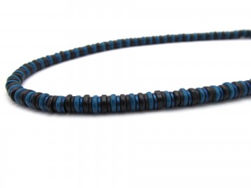 Ketting metallic blue