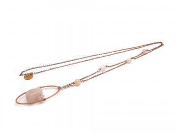 Ketting Rose Quartz Sweet pink