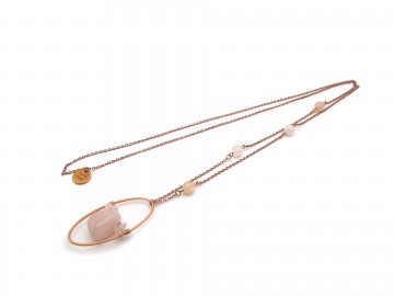 Ketting Rose Quartz Sweet pink