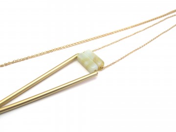 Ketting statement  goud