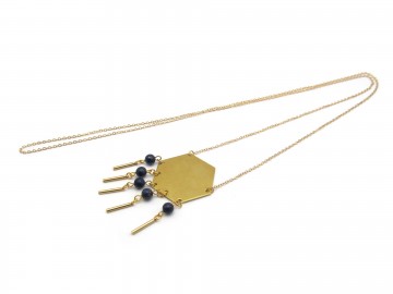 Ketting statement lapis lazuli11