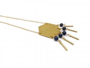 Ketting statement lapis lazuli17