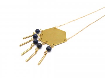 Ketting statement lapis lazuli3