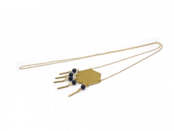 Ketting statement lapis lazuli7