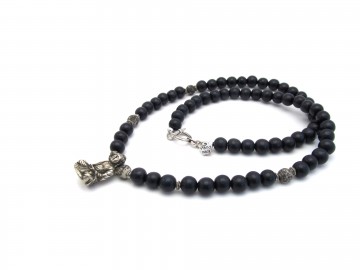 Boeddha ketting vintage black