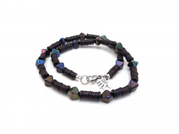 Kettting purple spring