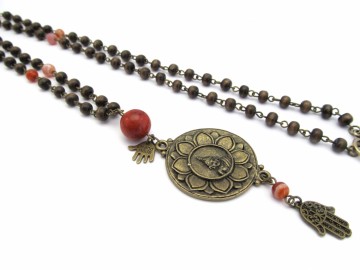 Ketting boeddha koraal