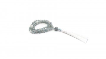 Lilac agaat witte jade