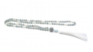 Lilac agaat witte jade