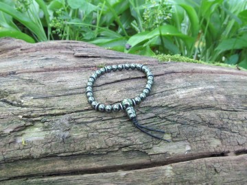 Mala armbad hematiet grijs