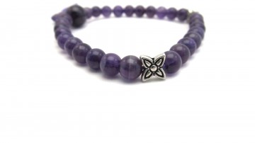 Mala armband amethist