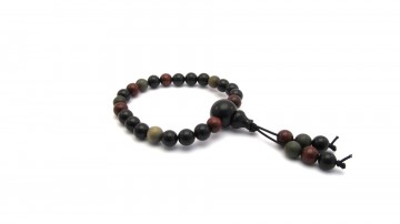 Mala armband mixed sandelwood