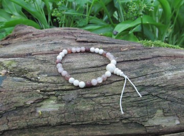 Mala armband riverstone