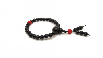 Mala armband sandelwood cinnabar
