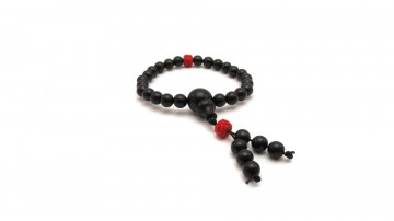 Mala armband sandelwood cinnabar