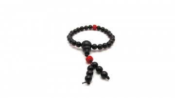 Mala armband sandelwood cinnabar