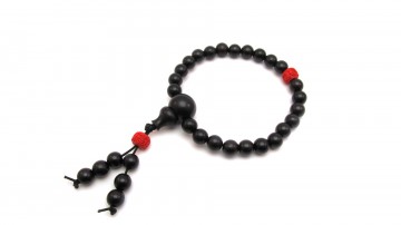 Mala armband sandelwood cinnabar