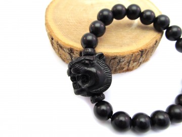 Mala armband sandelwood tijger