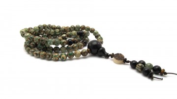 Mala groene tibetaanse dzi