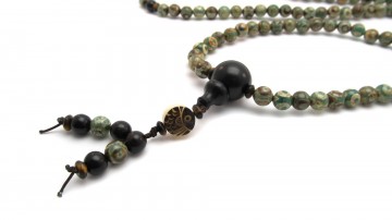 Mala groene tibetaanse dzi