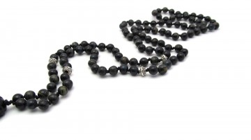 Mala ketting  blauwe tijgeroog