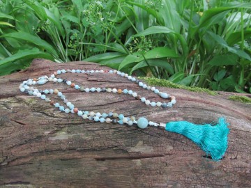 Mala ketting amazoniet bosfoto