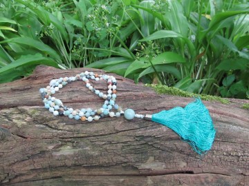 Mala ketting amazoniet bosfoto