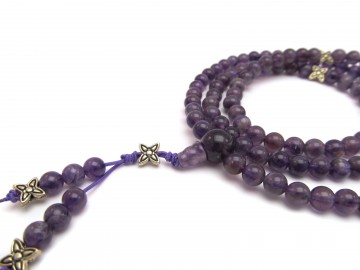 Mala ketting amethist