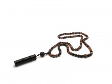 Mala ketting brown black
