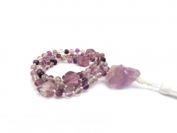 Mala ketting fluoriet