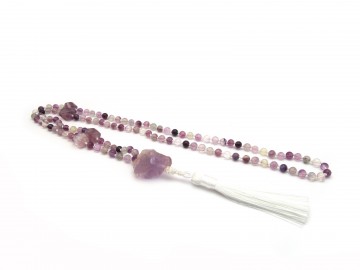 Mala ketting fluoriet