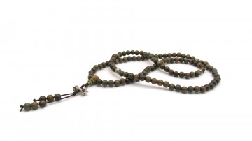 Mala ketting groene  sandelhout