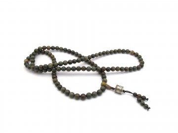 Mala ketting groene sandelhout prayer