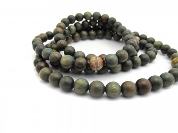 Mala ketting groene sandelhout prayer
