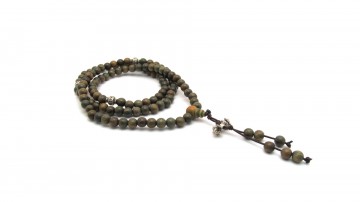 Mala ketting groene sandelhout
