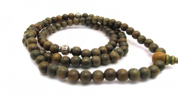 Mala ketting groene sandelhout