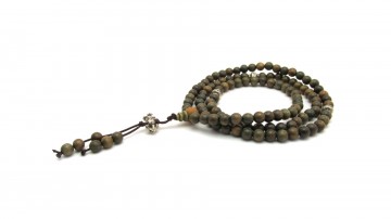 Mala ketting groene sandelhout