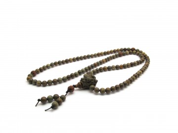Mala ketting groene sandelwood dragon
