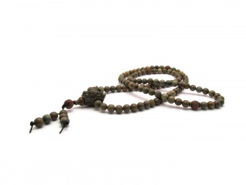 Mala ketting groene sandelwood dragon