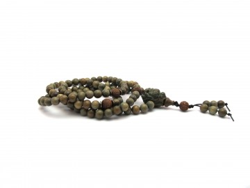 Mala ketting groene sandelwood dragon